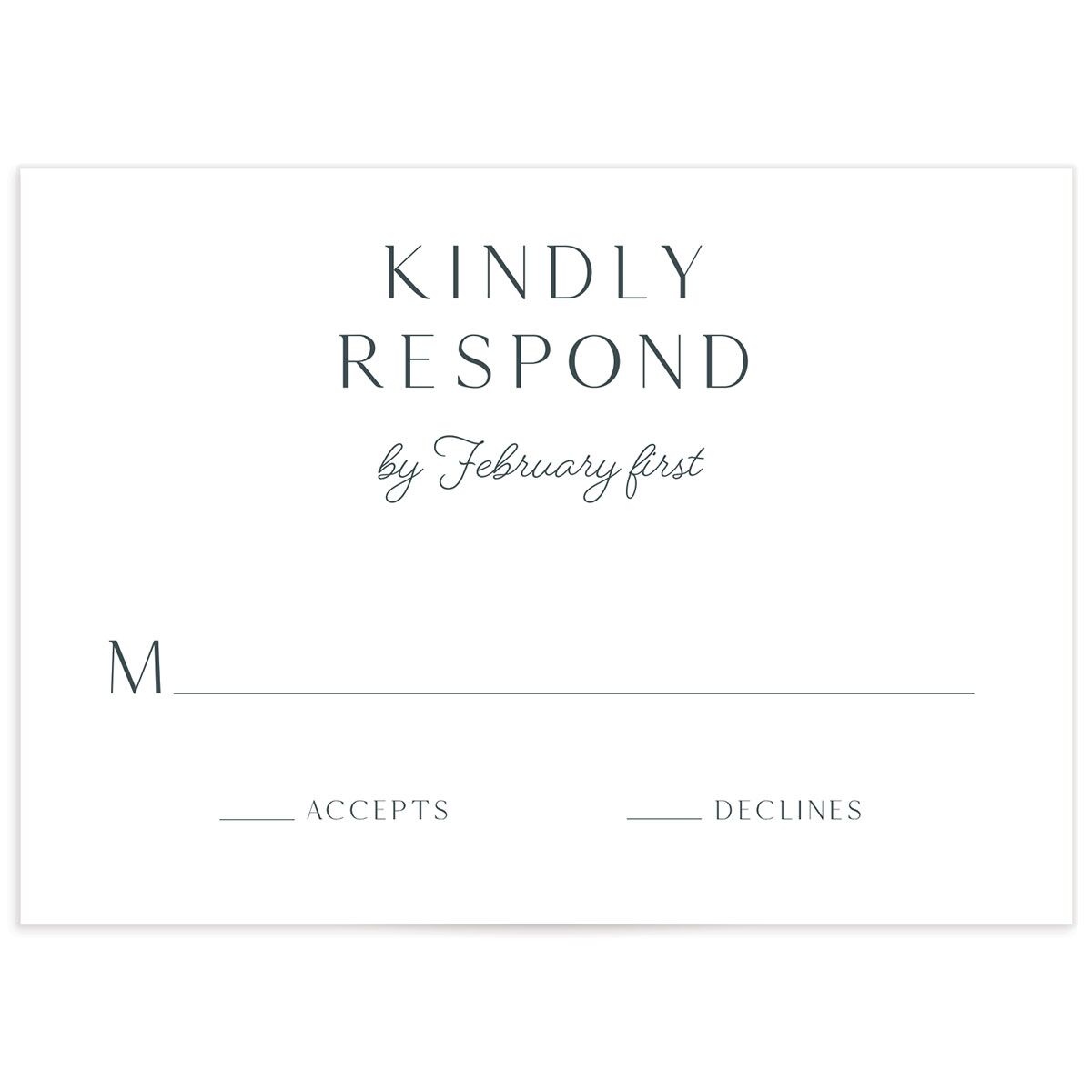 Elegant Bohemian Wedding Response Cards