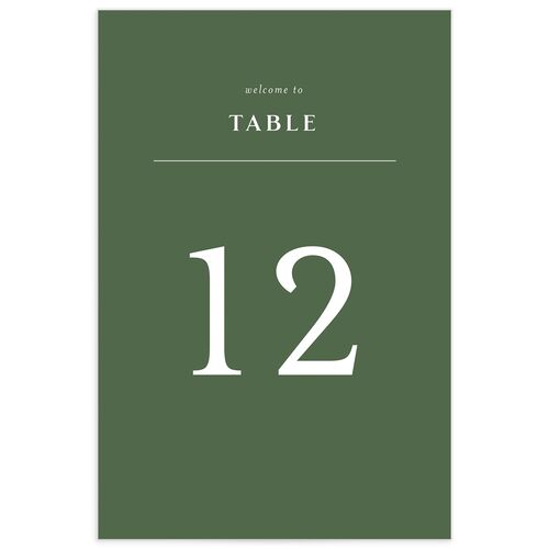 Etched Mountains Table Numbers