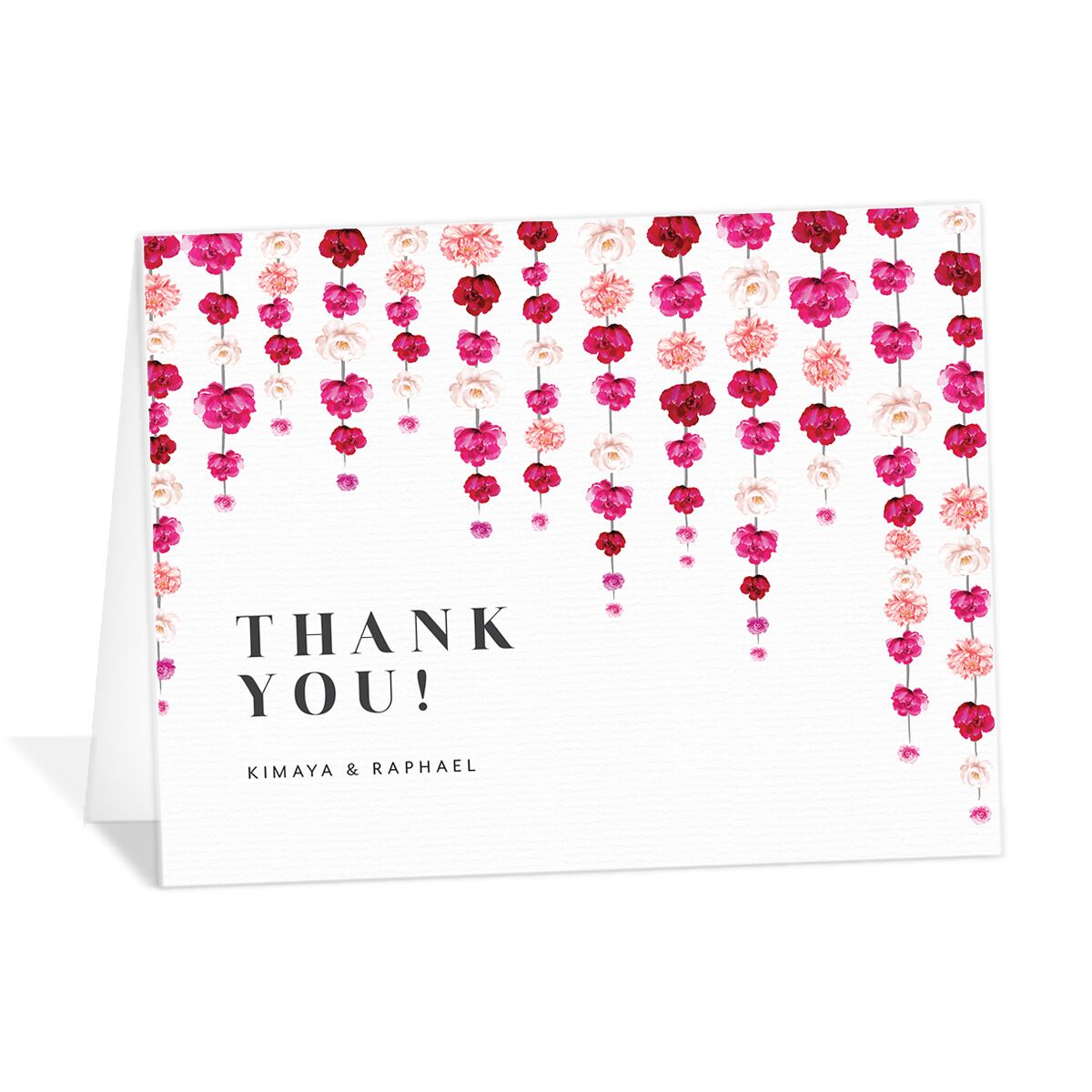 Floral Canopy Thank You Cards
