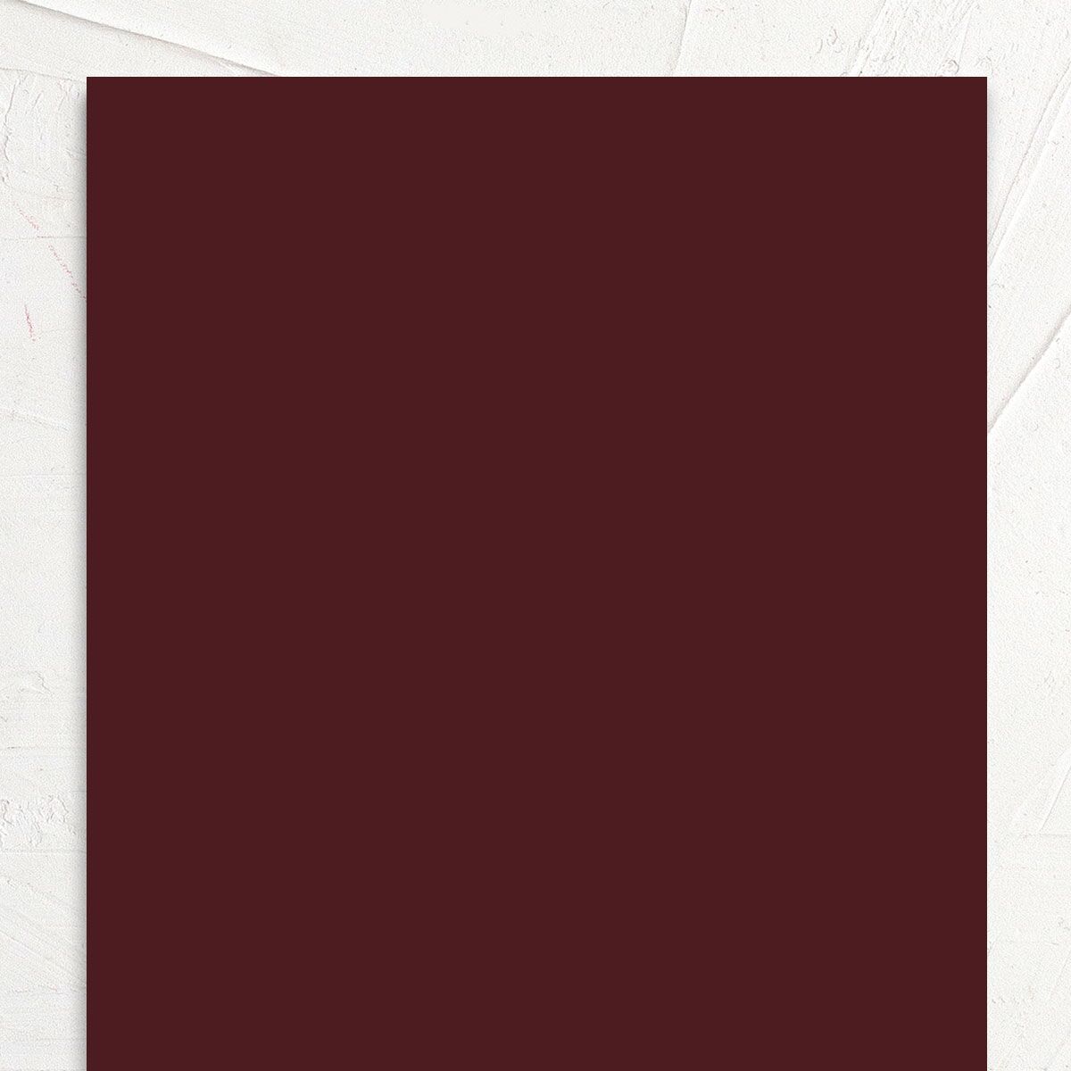 Modern Reflection Rehearsal Dinner Invitations Burgundy Signature