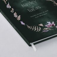 Crystal Forest Guest Books Hunter Green