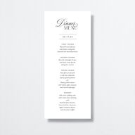 Opposites Attract Menus Licorice Signature