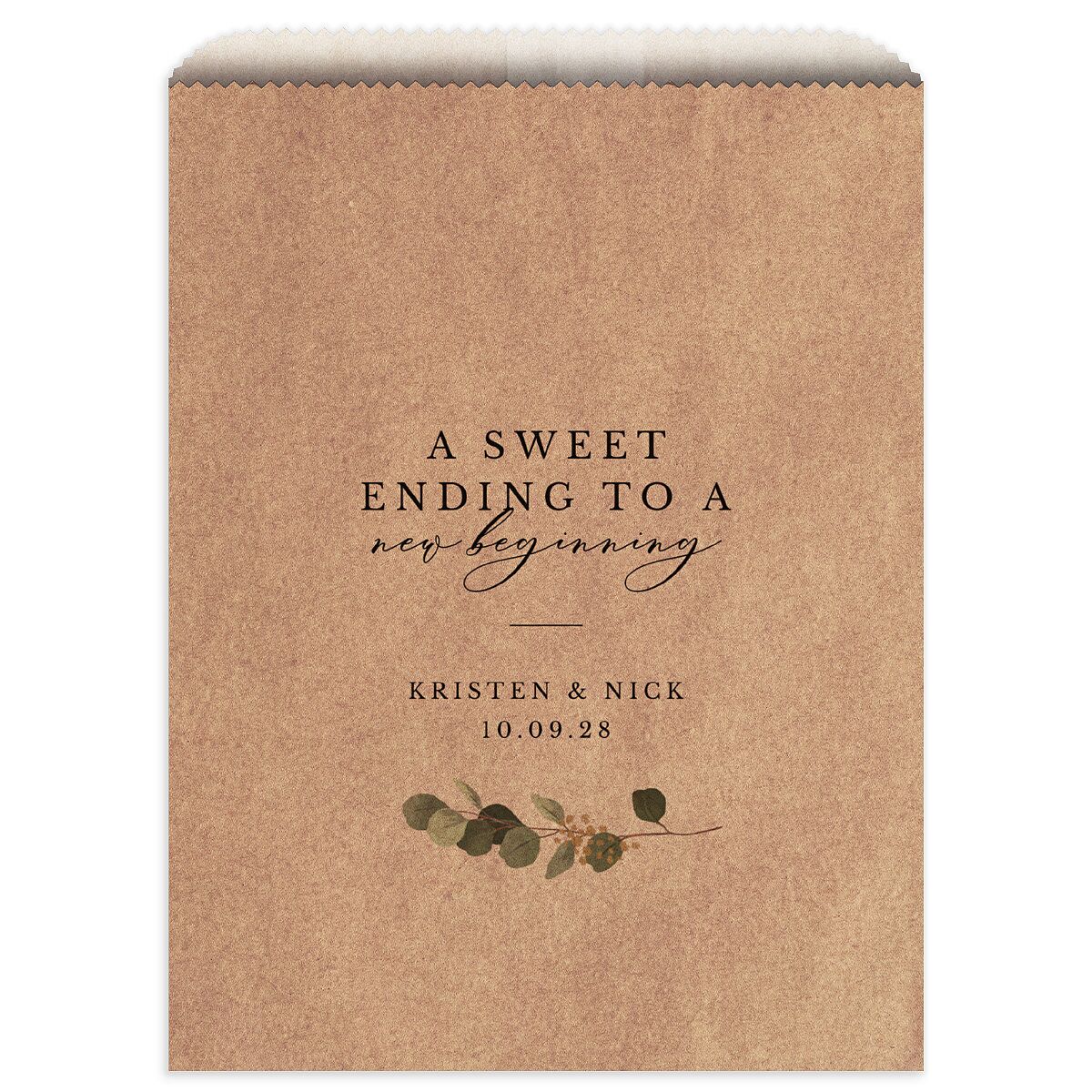 Eucalyptus Frame Favor Bag