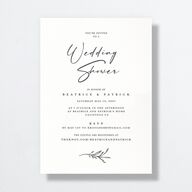 Romantic Setting Bridal Shower Invitations Medieval Grey Signature Standard