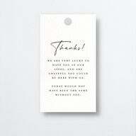 Romantic Setting Favor Gift Tags Medieval Grey Signature