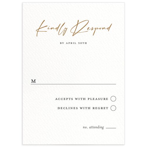 Romantic Setting Wedding Response Cards - 