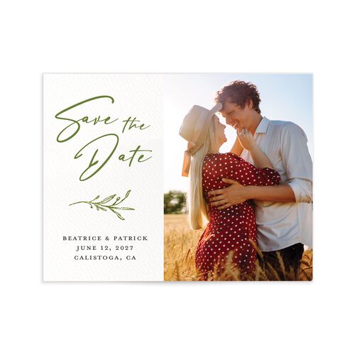 Romantic Setting Save the Date Petite Cards - 