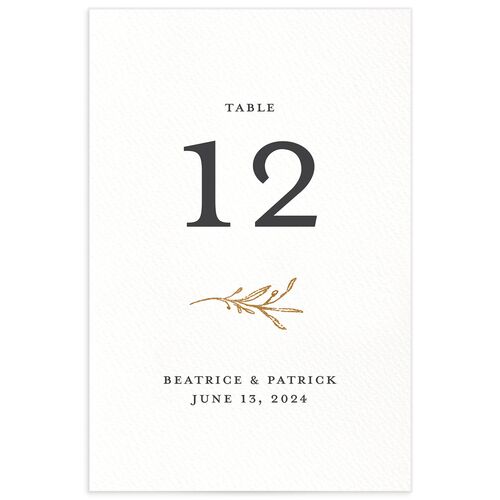 Romantic Setting Table Numbers - 