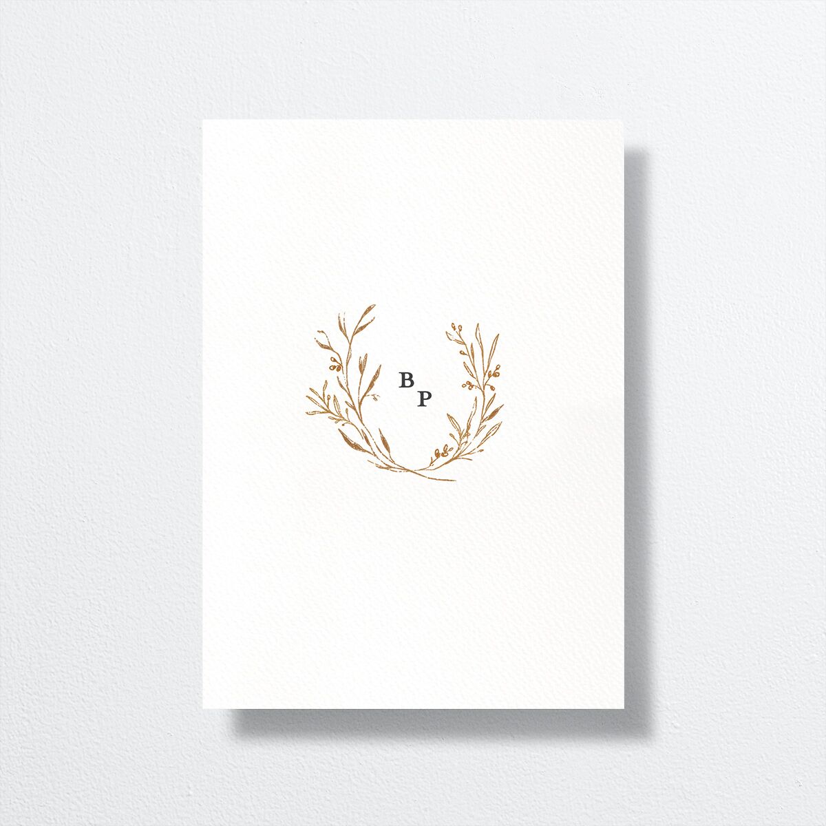 Romantic Setting Wedding Invitations back