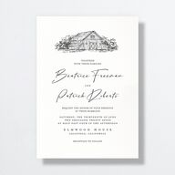 Romantic Setting Wedding Invitations Medieval Grey Signature No Standard