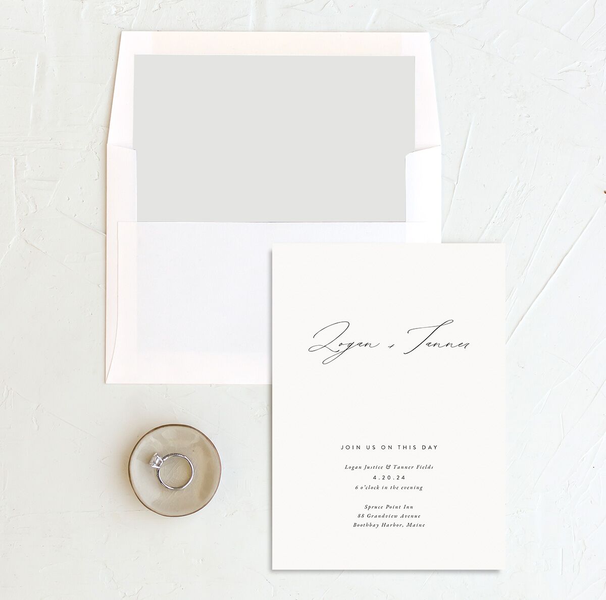 Romantic Minimal Standard Envelope Liners Standard Snow