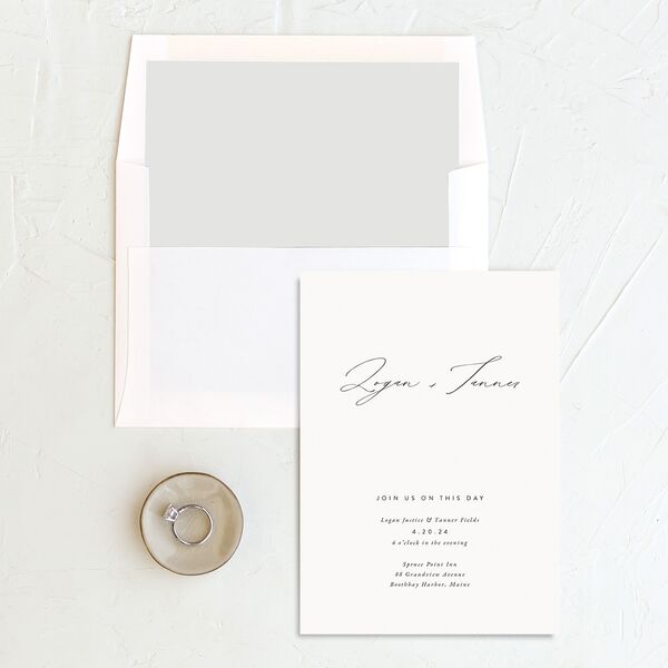 Romantic Minimal Standard Envelope Liners Standard Snow