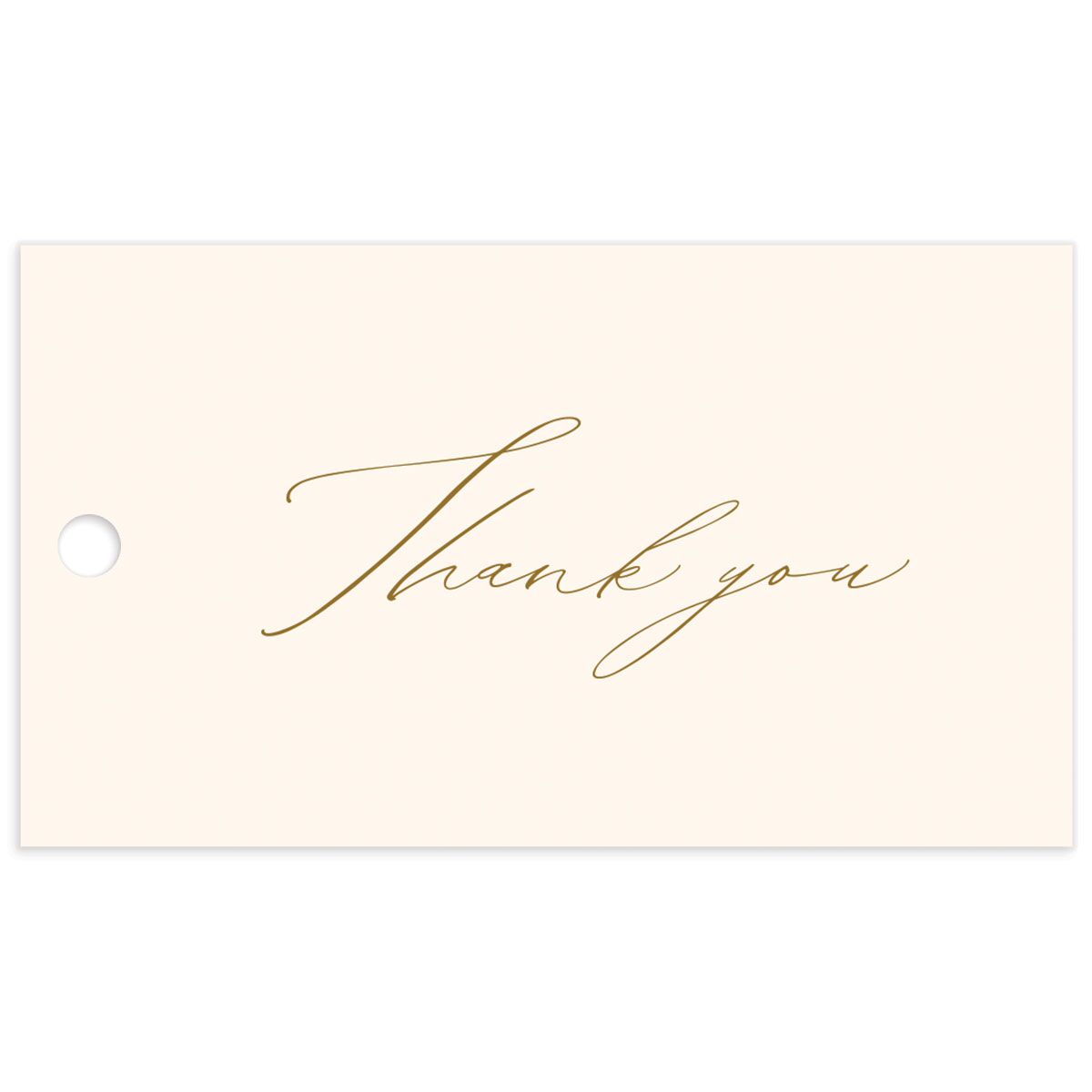 Romantic Minimal Favor Gift Tags