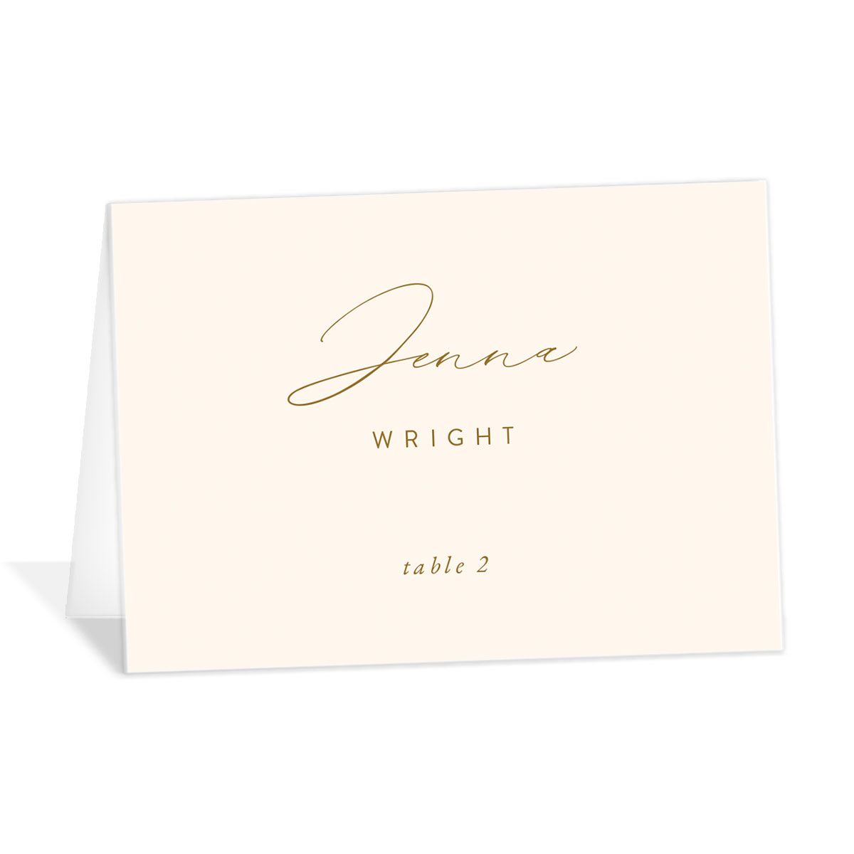 Romantic Minimal Place Cards