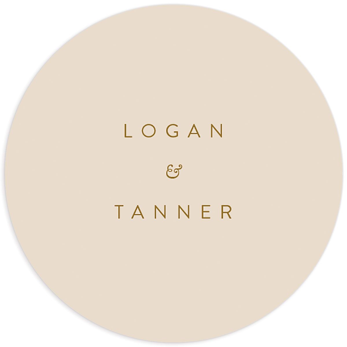 Romantic Minimal Wedding Stickers