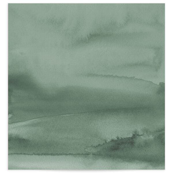 Watercolor Mountains Standard Envelope Liners front