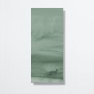 Watercolor Mountains Menus Thyme Pearlescent