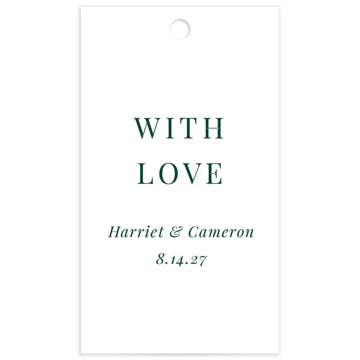 Vintage Landscape Favor Gift Tags