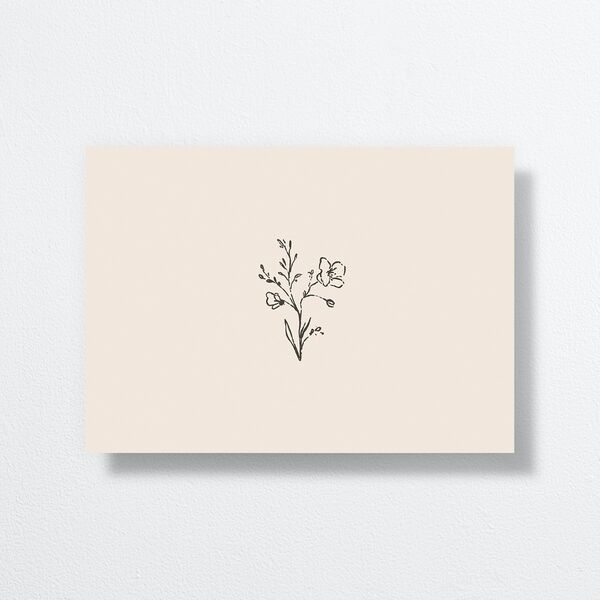 Rustic Monogram Bridal Shower Invitations Sand Signature
