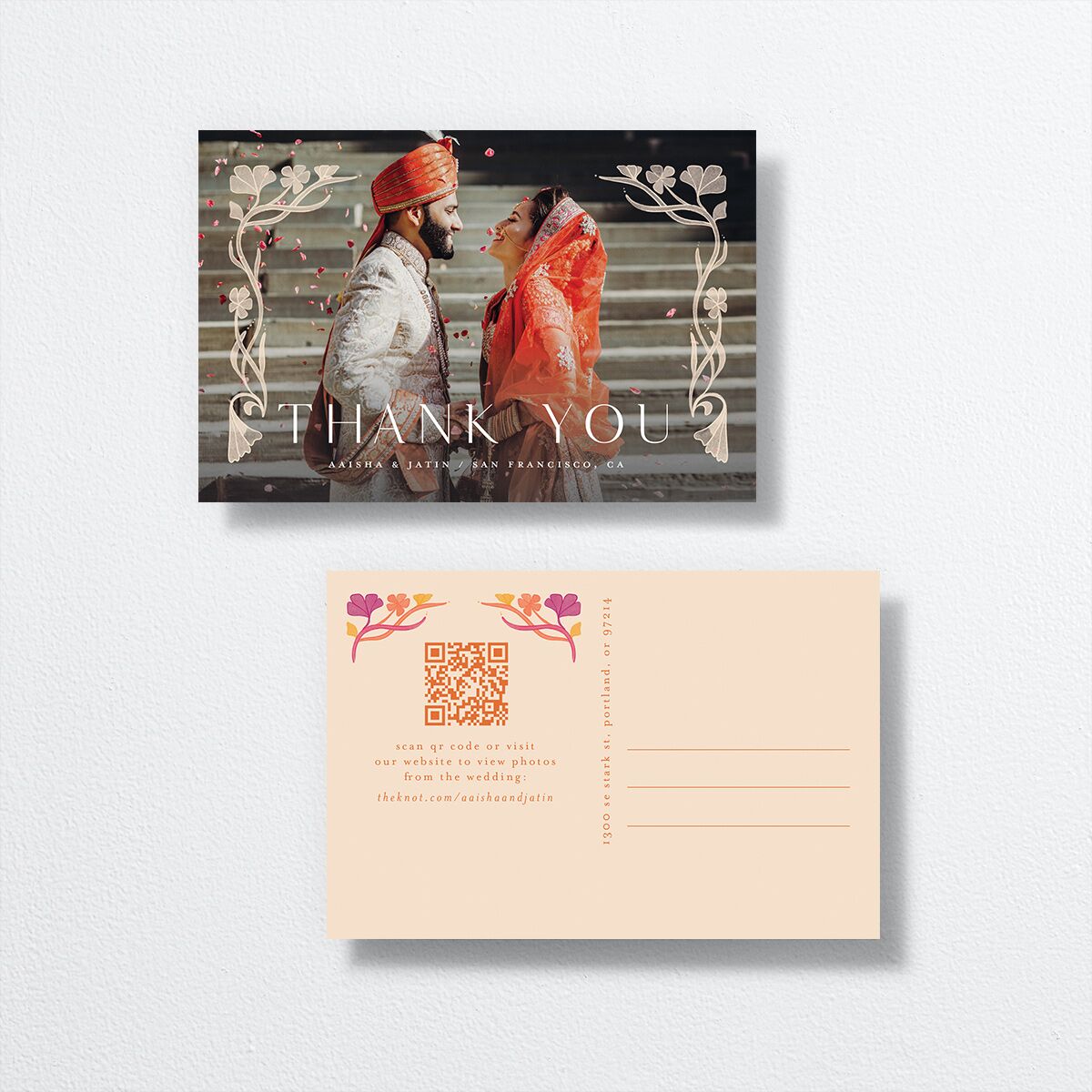 Majestic Legacy Thank You Postcards — view 1