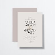 Together Wedding Invitations Gold Mist Signature No