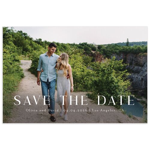 Vines Save The Date Postcards - 