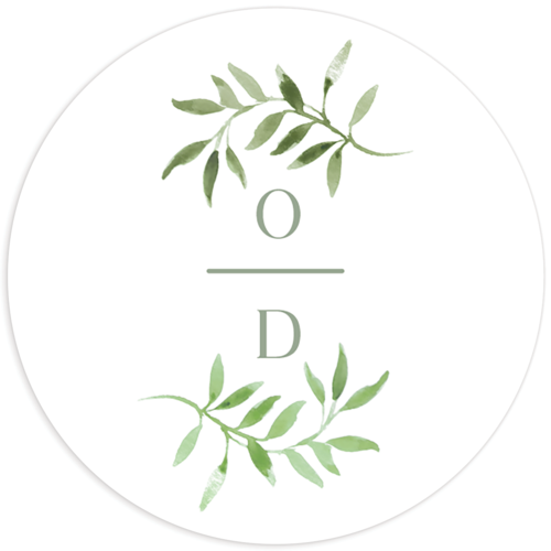 Vines Wedding Stickers - 