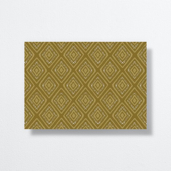 Gilded Sahara Pattern Wedding Invitations Gold Umber Signature No