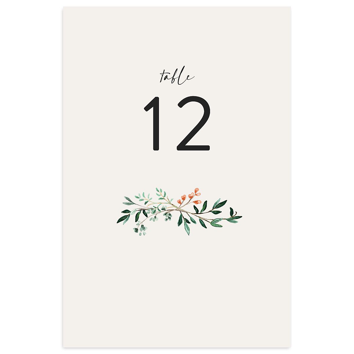 Rustic Arch Table Numbers