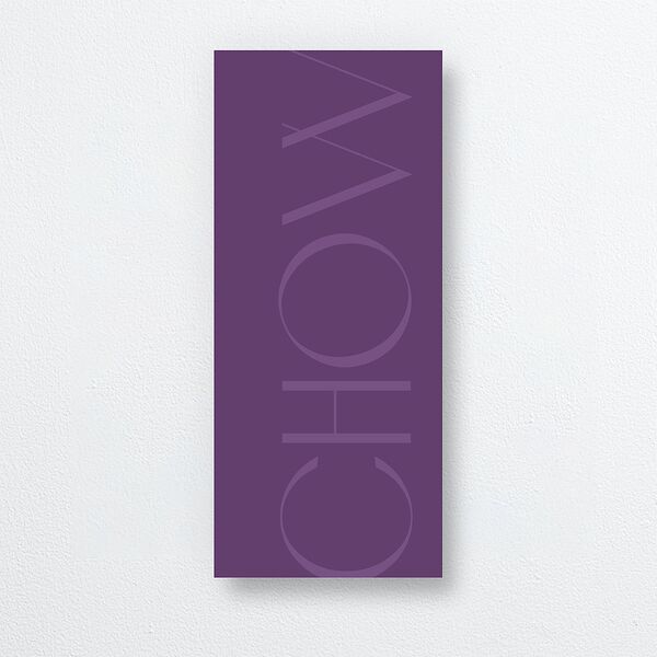 Real Talk Menus Sheer Lilac Signature