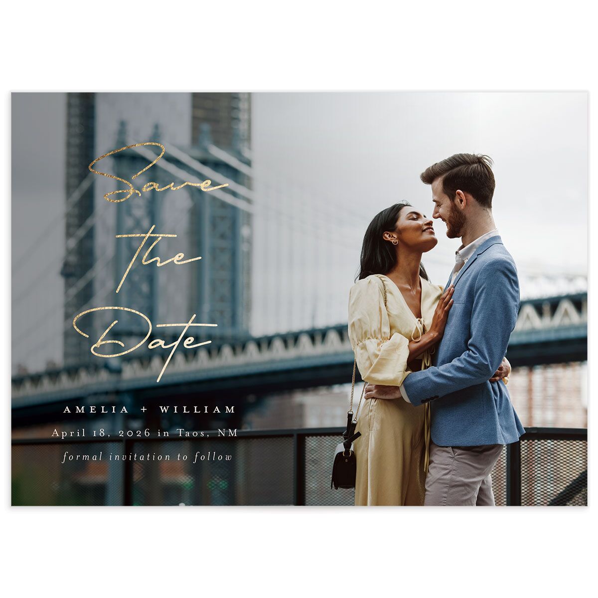 Scripted Save The Date Cards