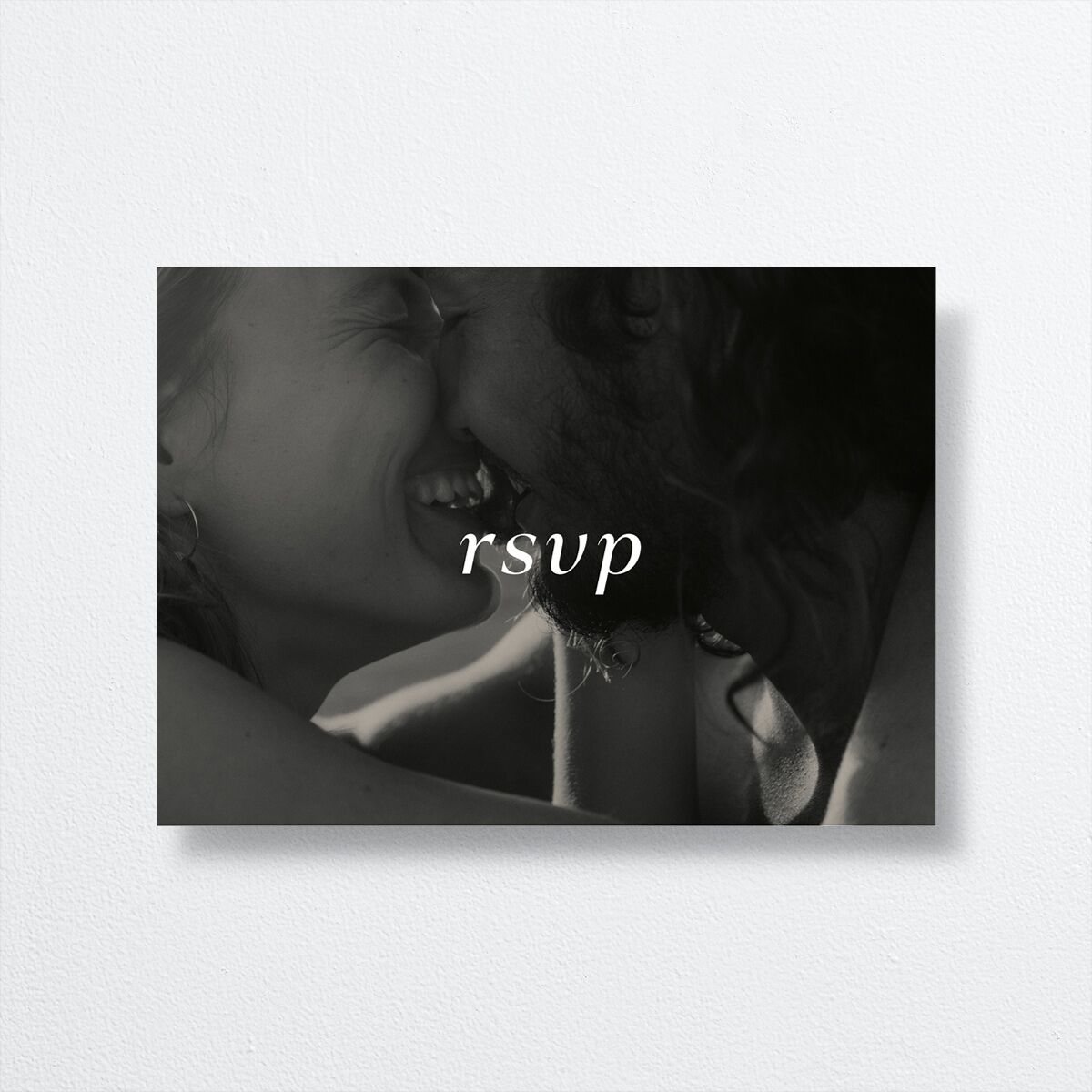 You and Me Wedding Response Cards — view 1