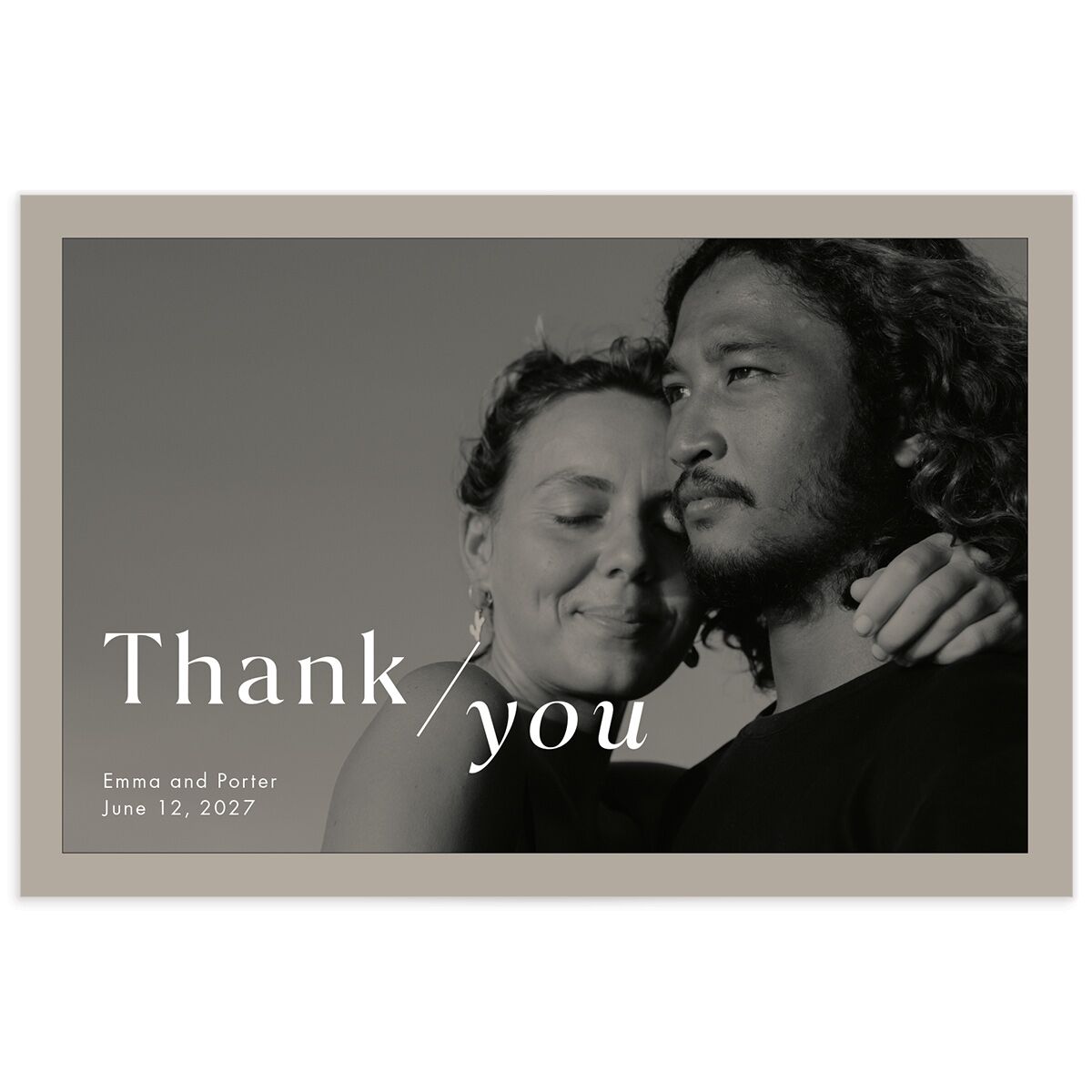 You and Me Thank You Postcards