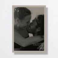 You and Me Wedding Invitations Fawn Signature No Standard