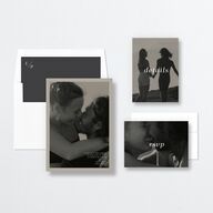You and Me Wedding Invitations Fawn Signature No Standard