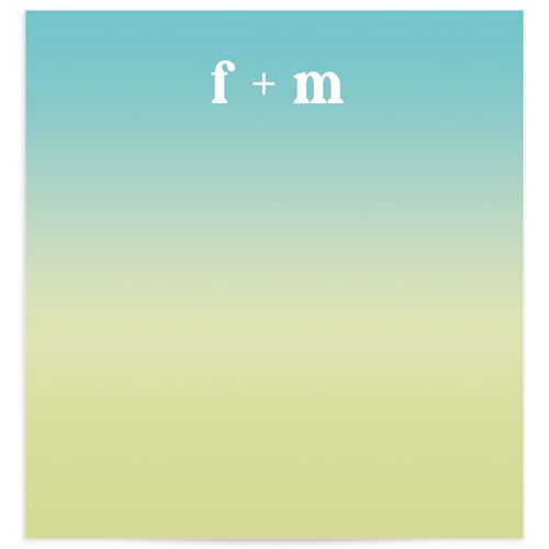 Me Plus You Standard Envelope Liners Peridot Standard