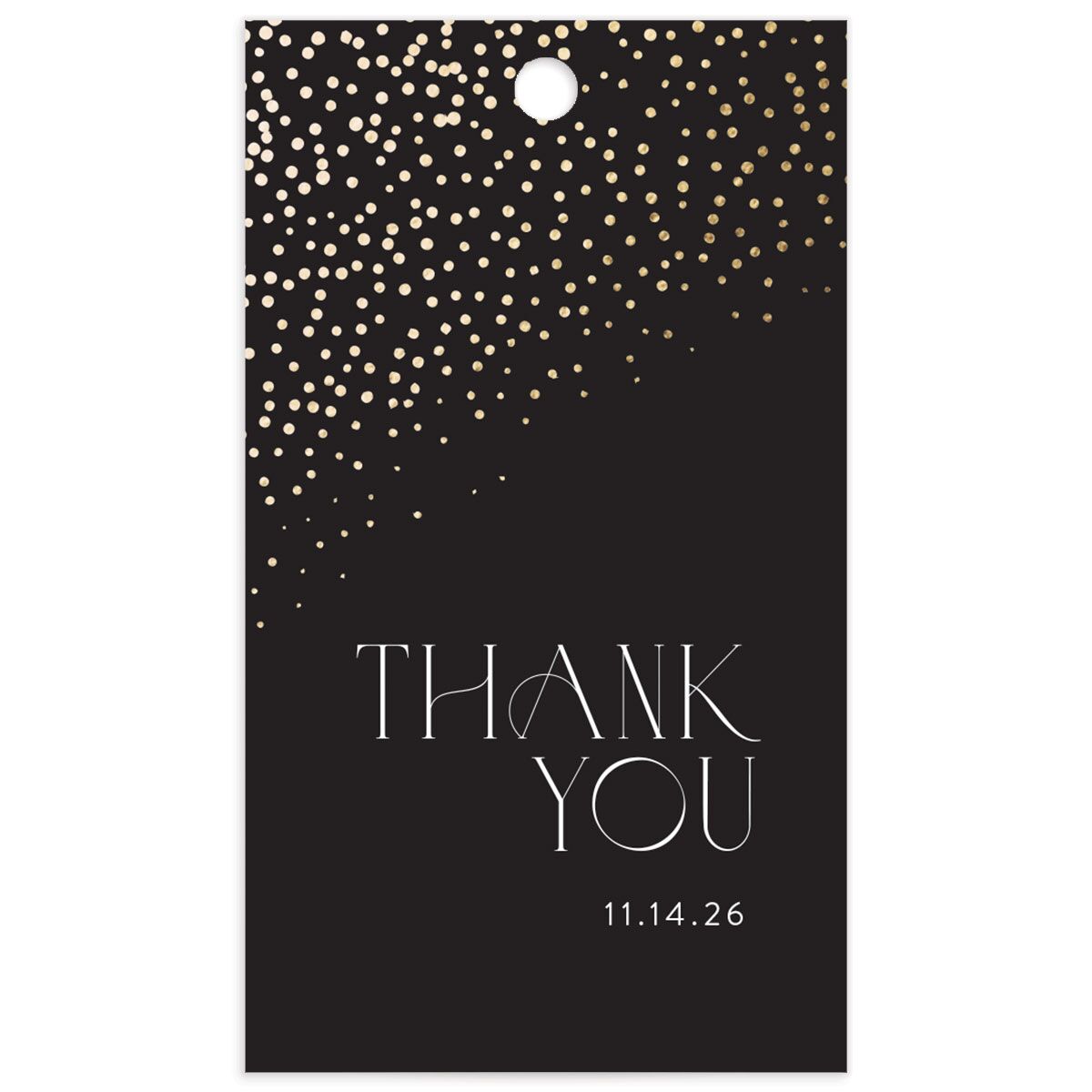 Sweeping Sparkles Favor Gift Tags