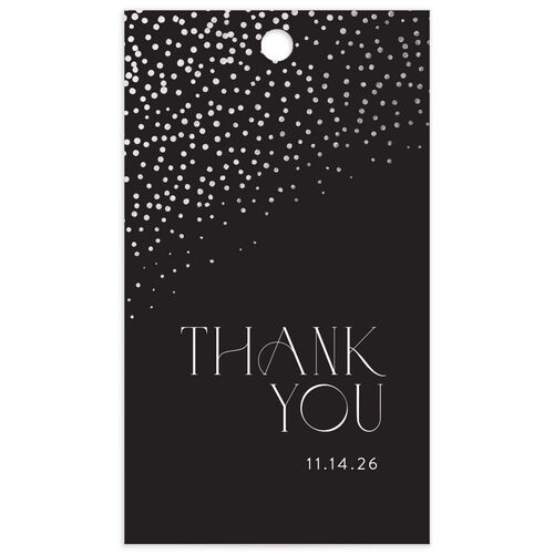 Sweeping Sparkles Favor Gift Tags - 