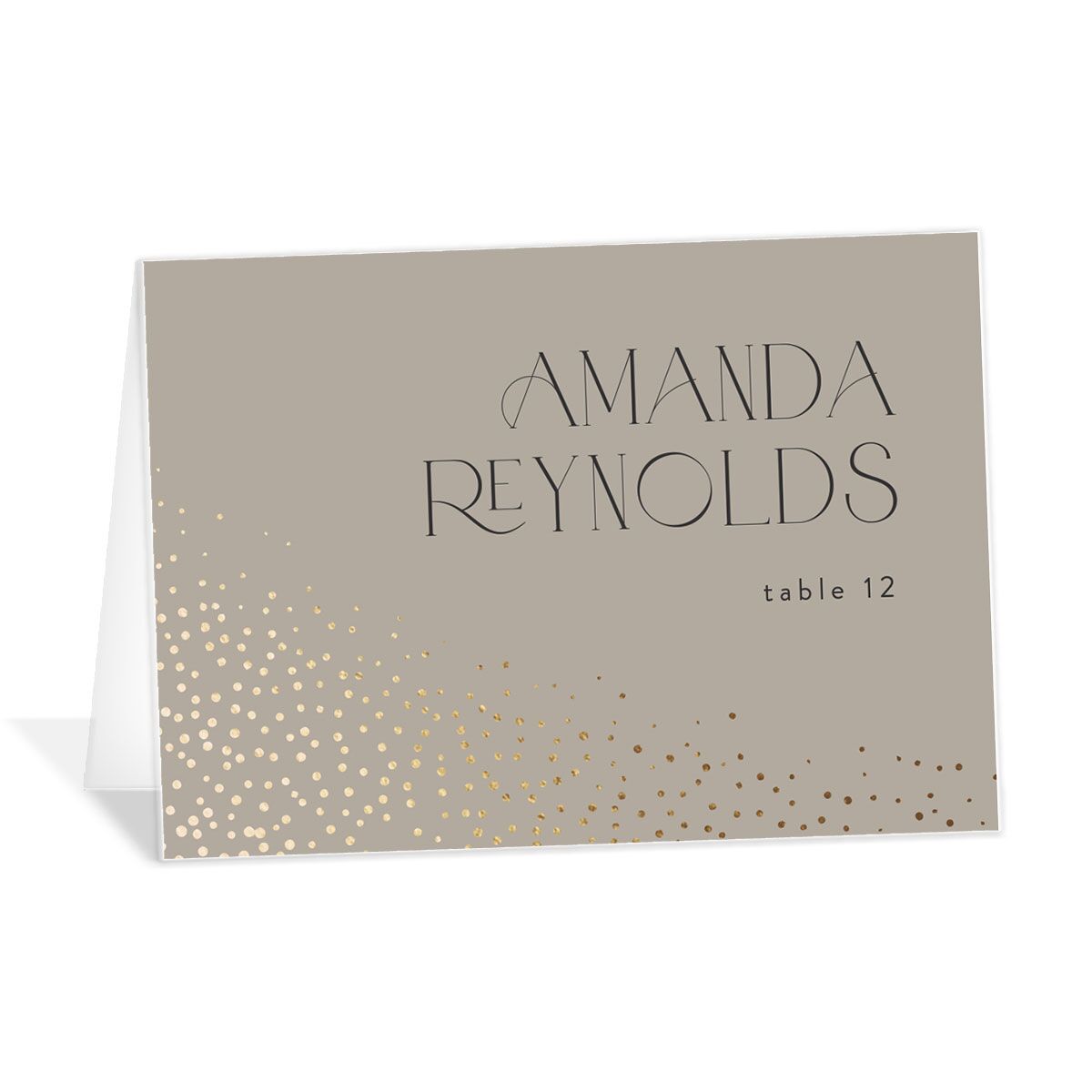 Sweeping Sparkles Place Cards