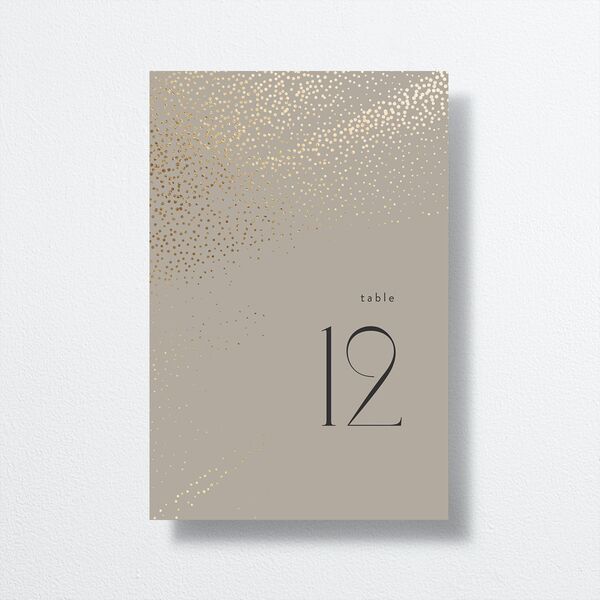 Sweeping Sparkles Table Numbers front