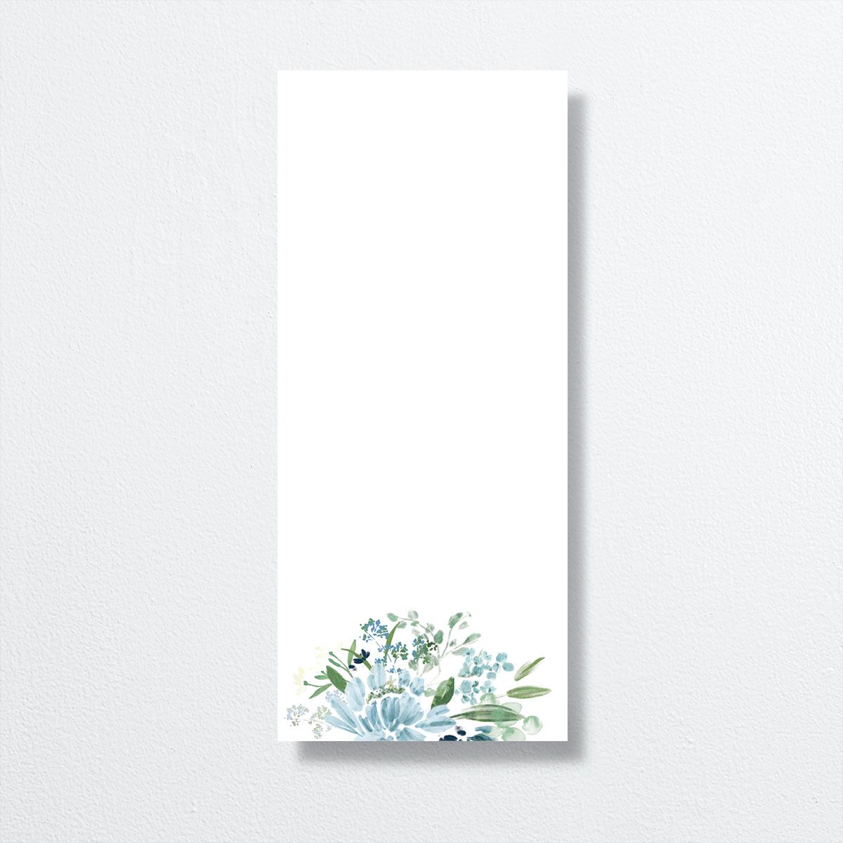 In Bloom Menus Moody Blue Signature