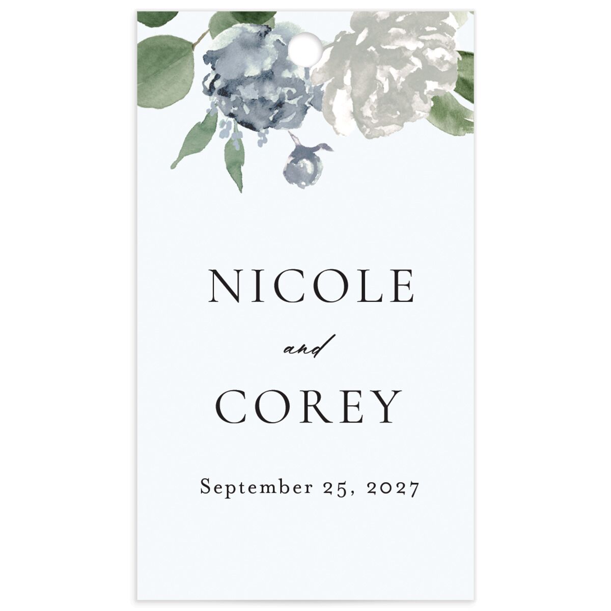 Timeless Bouquet Favor Gift Tags