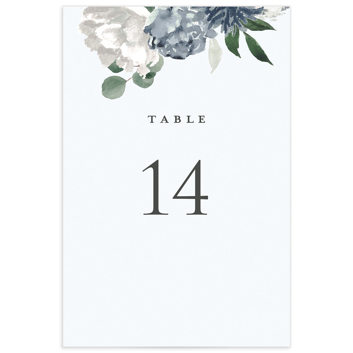 Timeless Bouquet Table Numbers