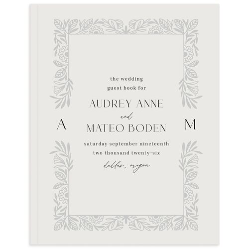 Everlasting Wedding Guest Book Champagne