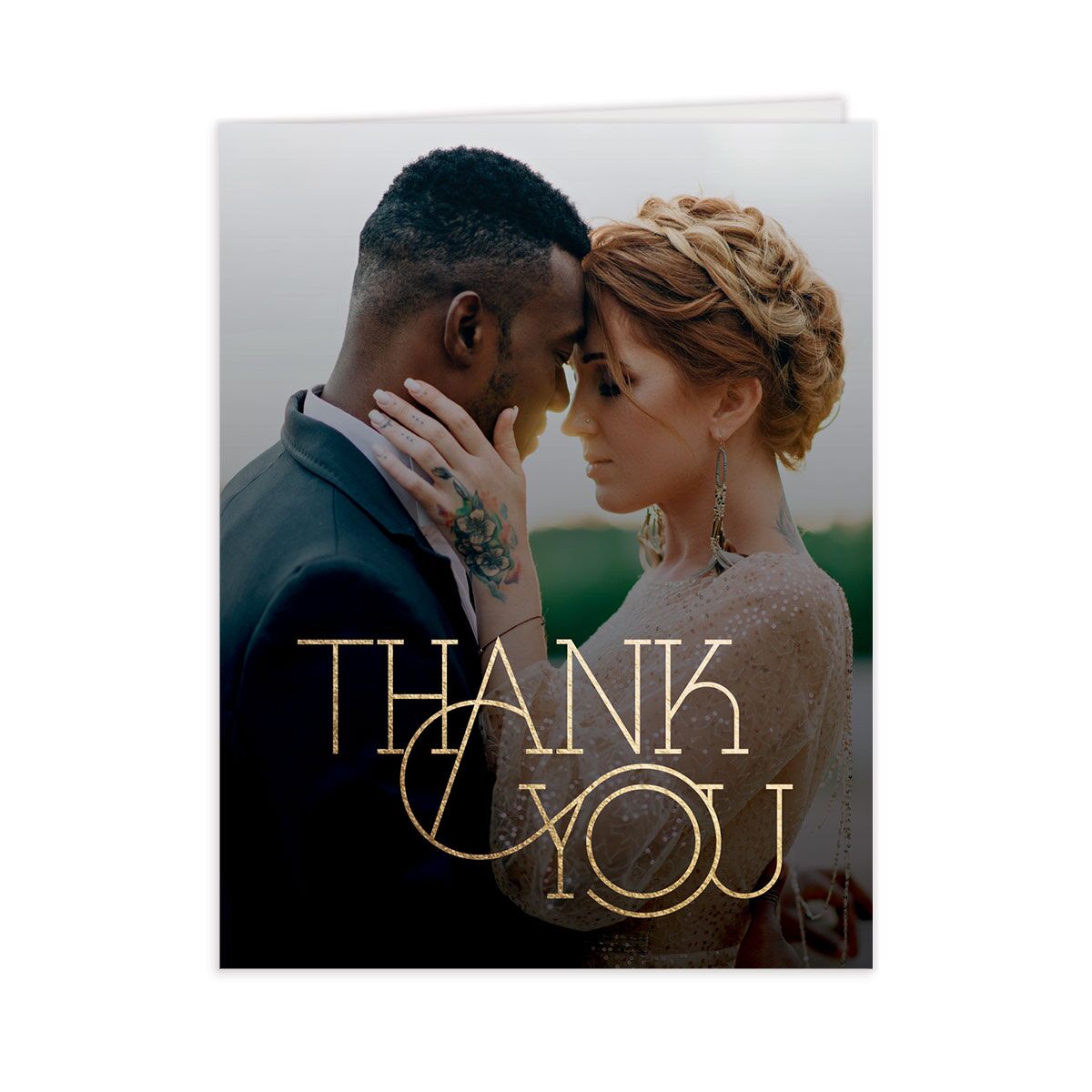 Ornate Love Song Thank You Cards