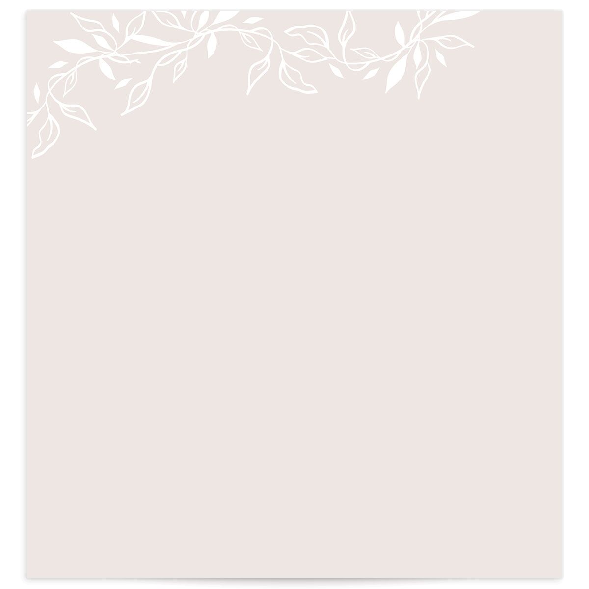 Monogram Leaves Standard Envelope Liners