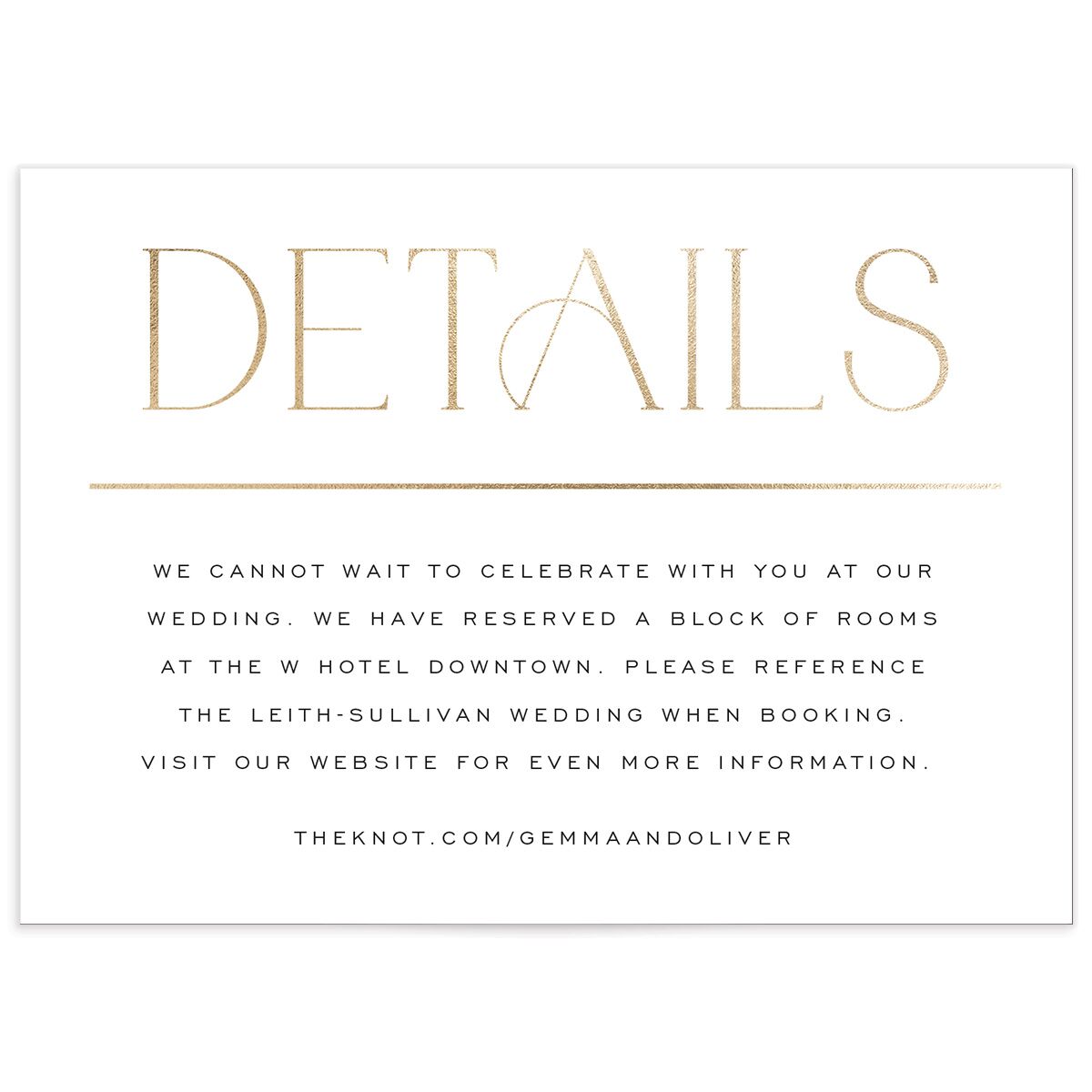 Forever Thing Wedding Enclosure Cards