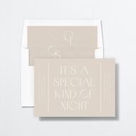 Forever Thing Rehearsal Dinner Invitations Pure White Signature