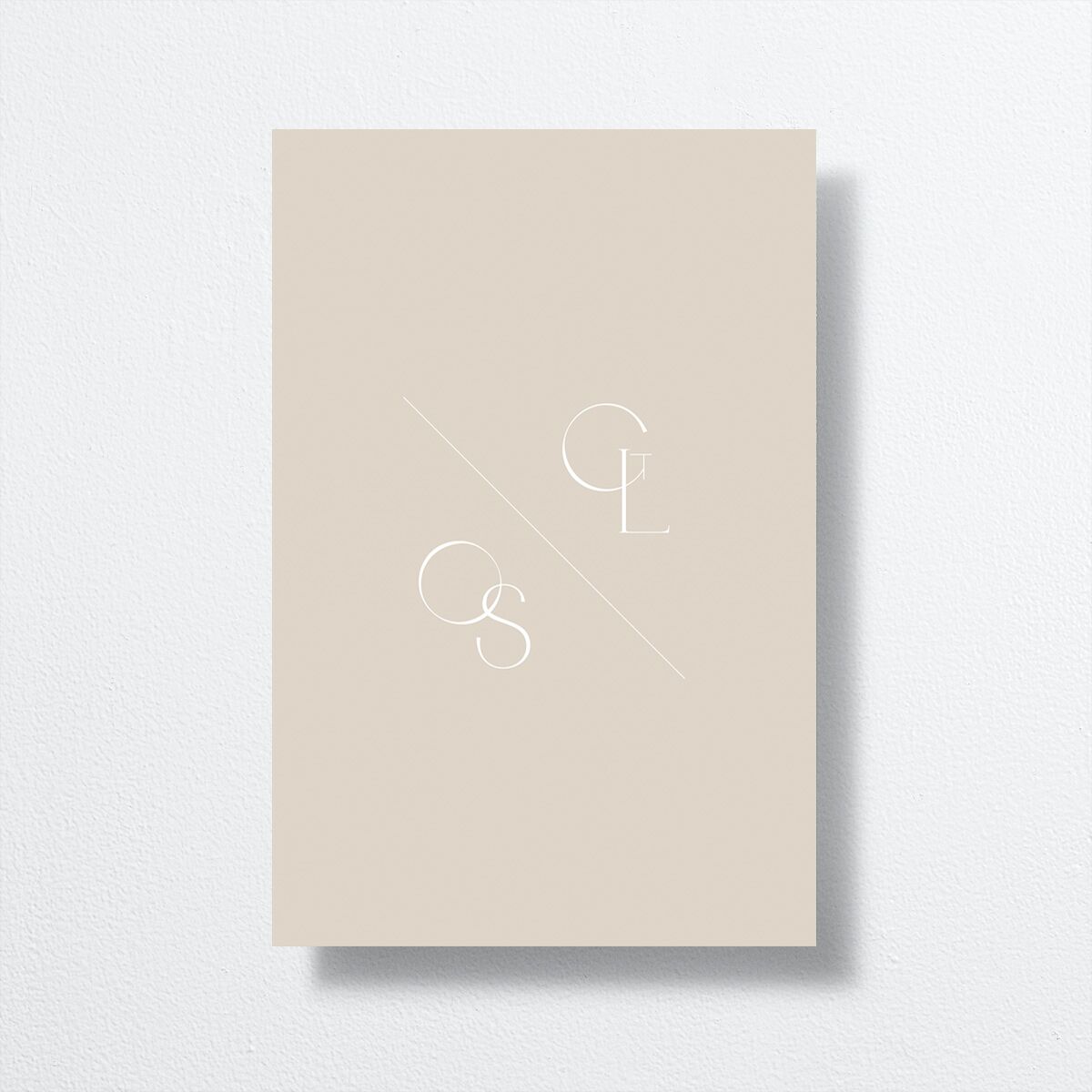 Forever Thing Table Numbers Gold Pure White Signature