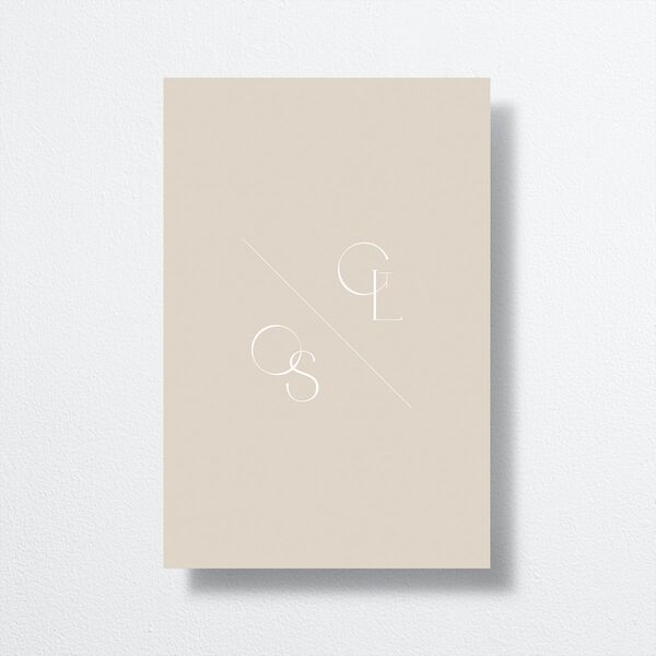 Forever Thing Table Numbers Gold Pure White Signature